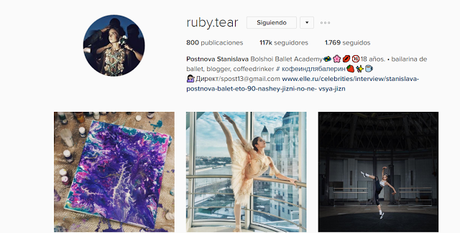 ¿Son las bailarinas las nuevas estrellas de instagram?