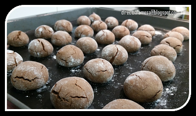 Galletas blanco y negro