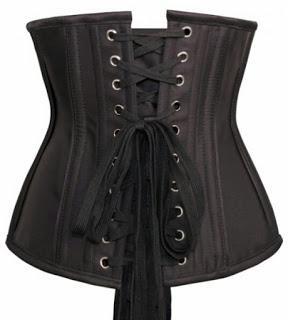 Corset negro por detrás Corset negro por detrás