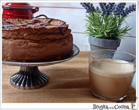 Tarta de queso chocolate a la taza