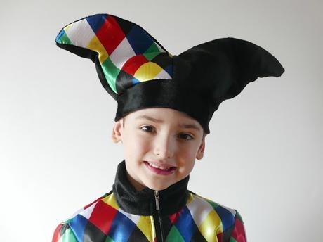 Disfraz de arlequín para niños