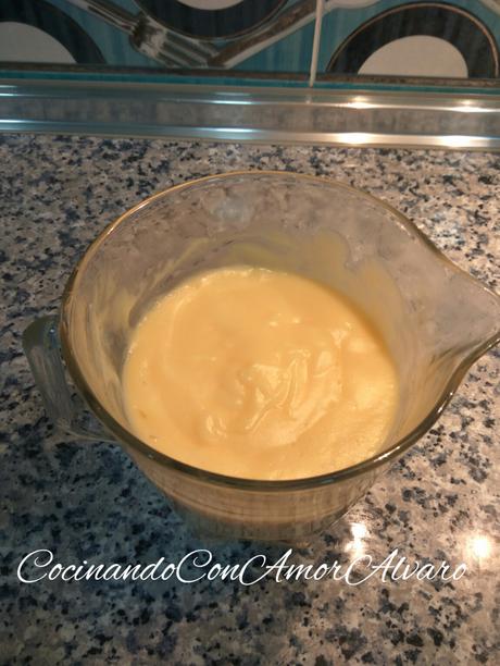 Crema Pastelera al Microondas