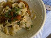 Orecchiette salsa tomates asados