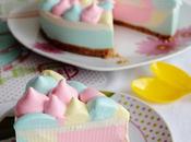 Cheesecake Unicornio arcoiris) Horno