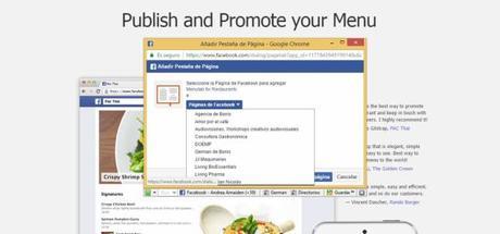 ¿Cómo mostrar el Menú de tu restaurante en Facebook?