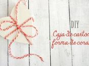 DIY: Caja forma corazon para Valentin