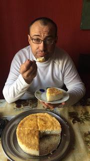 TARTA DE CREMA DE ARROZ CON LECHE Y CREMA PASTELERA