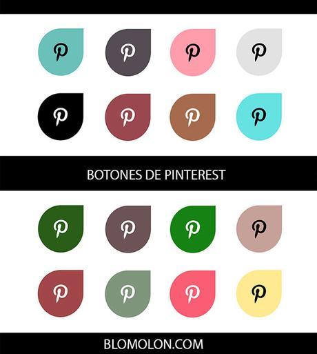 Botones de Pinterest Para Tu Blog