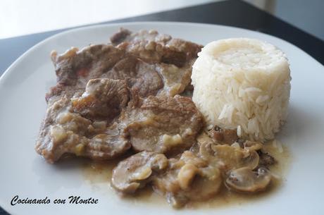 Ternera con salsa de cerveza