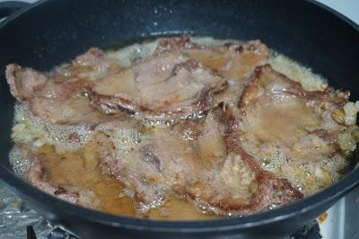 Ternera con salsa de cerveza