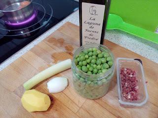 CREMA DE CHICHAROS (GUISANTES)