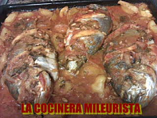 Doradas al horno con Patatas