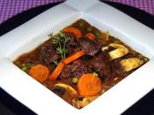 Ternera salsa verduras olla exprés rápida