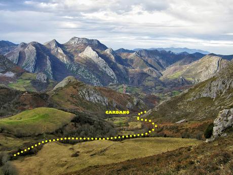 PICO TEYEU DESDE SANTILLAN POR CUENYE MALA Y BEYU PEN