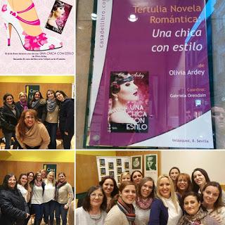 Crónica y fotos. Club de Lectura en Sevilla UNA CHICA CON ESTILO