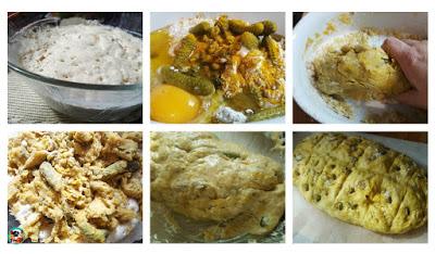 Pan con encurtidos y semillas