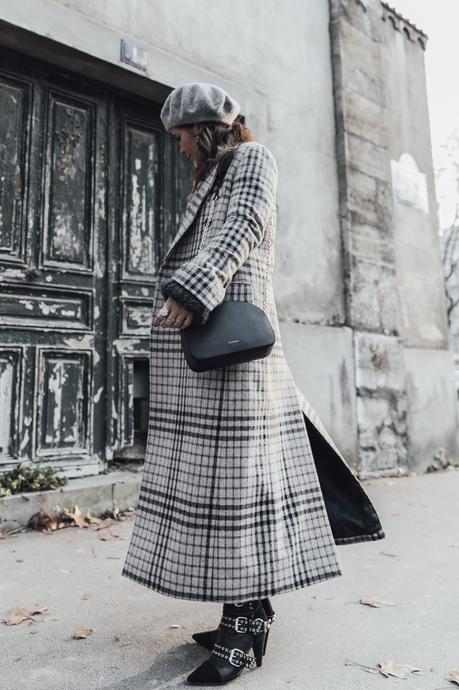 Checked Coat