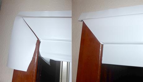 como forrar puertas con vinilo para conseguir acabado lacado