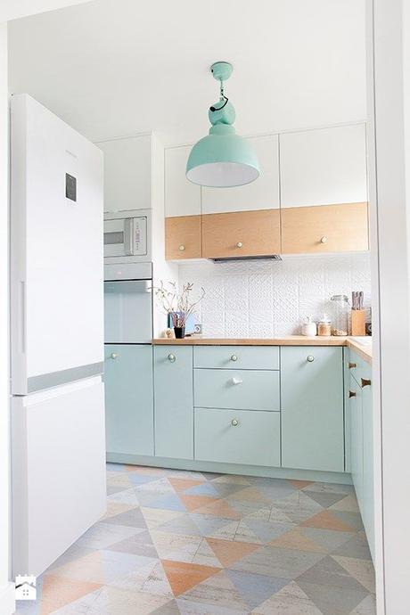 mint kitchen design