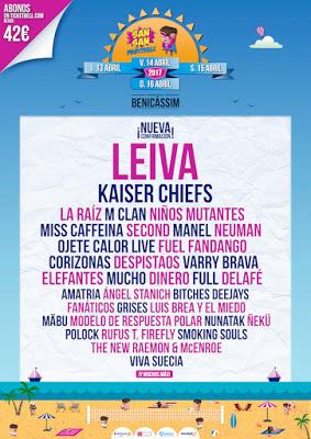 Leiva se apunta al SanSan Festival 2017