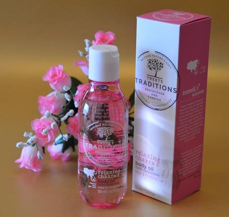 Un momento de calma y bienestar con el Aceite Corporal “Relaxing Chakra’s” de TREETS TRADITIONS