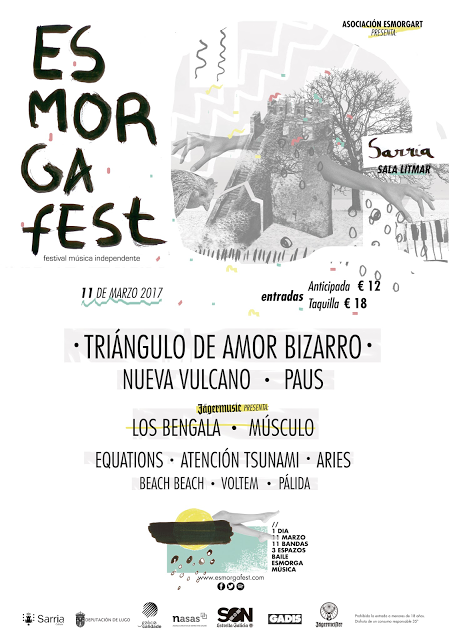 [Noticia] Cartel de la tercera edición del Esmorga Fest