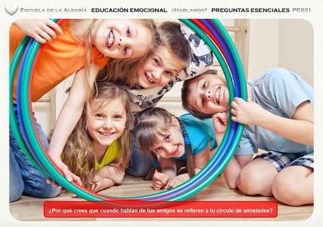 Programación del Área de Educación Emocional. Colección Preguntas Esenciales 31