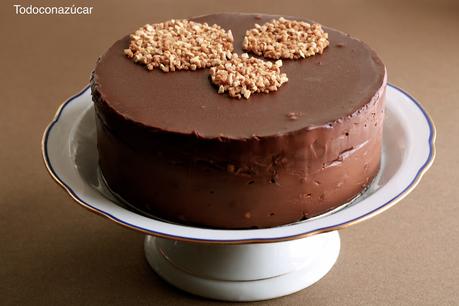 TARTA DE CHOCOLATE CON GALLETAS