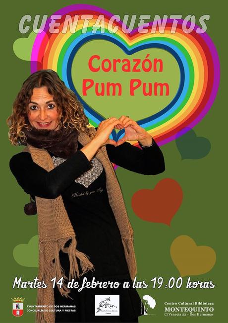 Cuentacuentos en familia: ‘Corazón Pum Pum’ con Sandra Cerezo