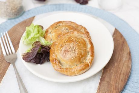 Empanadillas de lacón y grelos (sin lactosa)