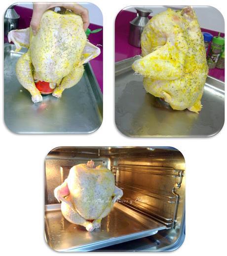 Pollo sentado a la cerveza