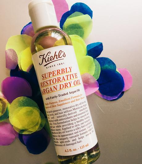 Superbly restorative Argan dry oil, aceite para todo.