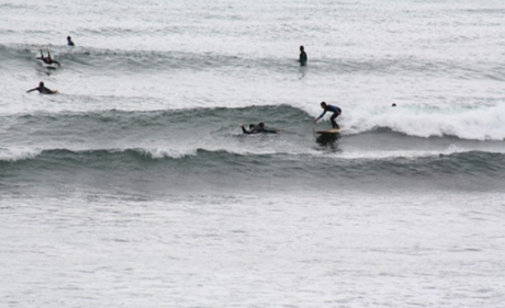 Surfing California