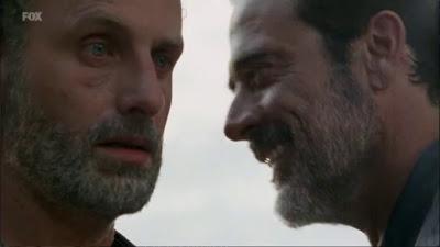 Momento gay jaja, Negan y Rick, 'The Walking Dead'