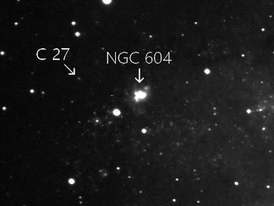 Algunos cúmulos globulares en la Galaxia del Triángulo