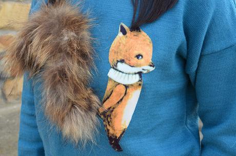 Fox sweater