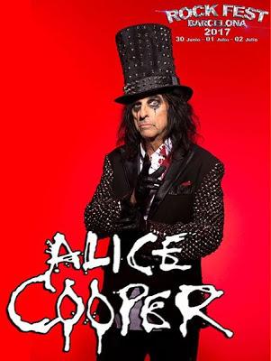 Alice Cooper se apunta al Rock Fest Bcn 2017