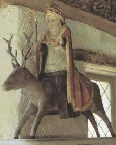 San Teilo, de ciervos y caballos.