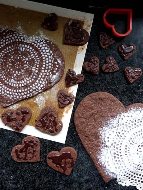 cookie corazón gigante | #cookiesandkindness san valentín