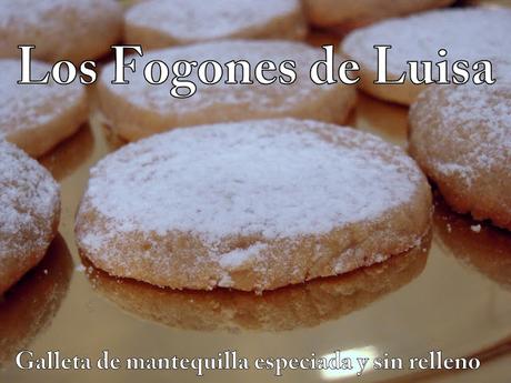 GALLETAS DE MANTEQUILLA ESPECIADAS CON Y SIN RELLENO DE MERMELADAS CASERAS