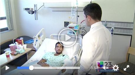 Joven cubano a punto de perder una pierna pide ver a su madre