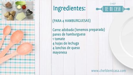 Ingredientes para Menu para San Valentin 2