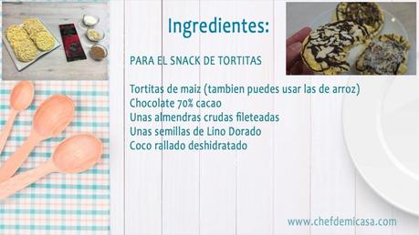 Snacks Saludables - Snacks con Chocolate