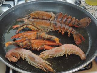 ARROZ SECO CON BOGAVANTE