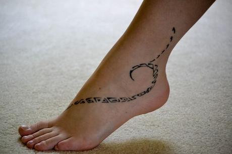 tatuajes en el tobillo