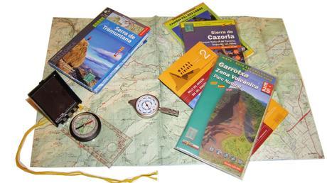 mapas senderismo y excursionismo