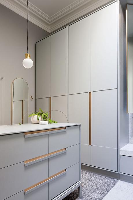 armarios diseño con tirador empotrado