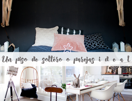 Una idea bonita para decorar un piso soltero o en pareja