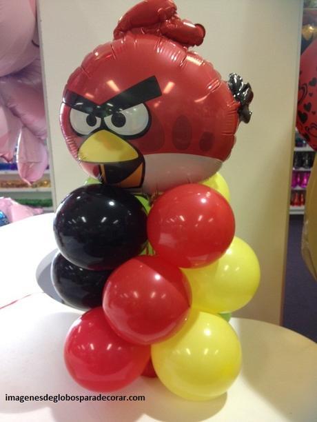 arreglos infantiles con globos fotos