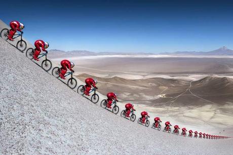 Max Stöckl volando sobre una Mondraker Summun a… 167,6 km/h!!!